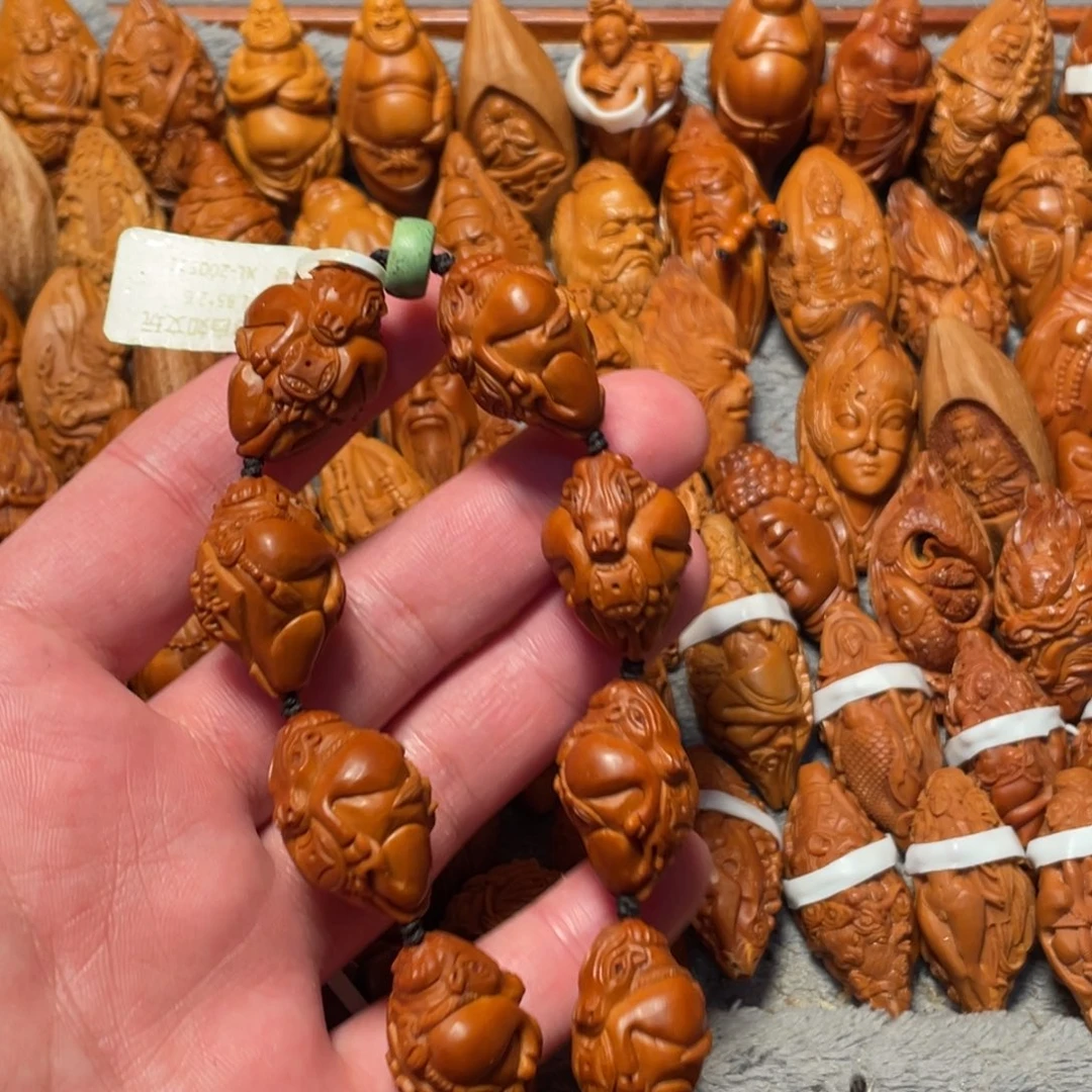 一***念手串/手链橄榄核牛气冲天