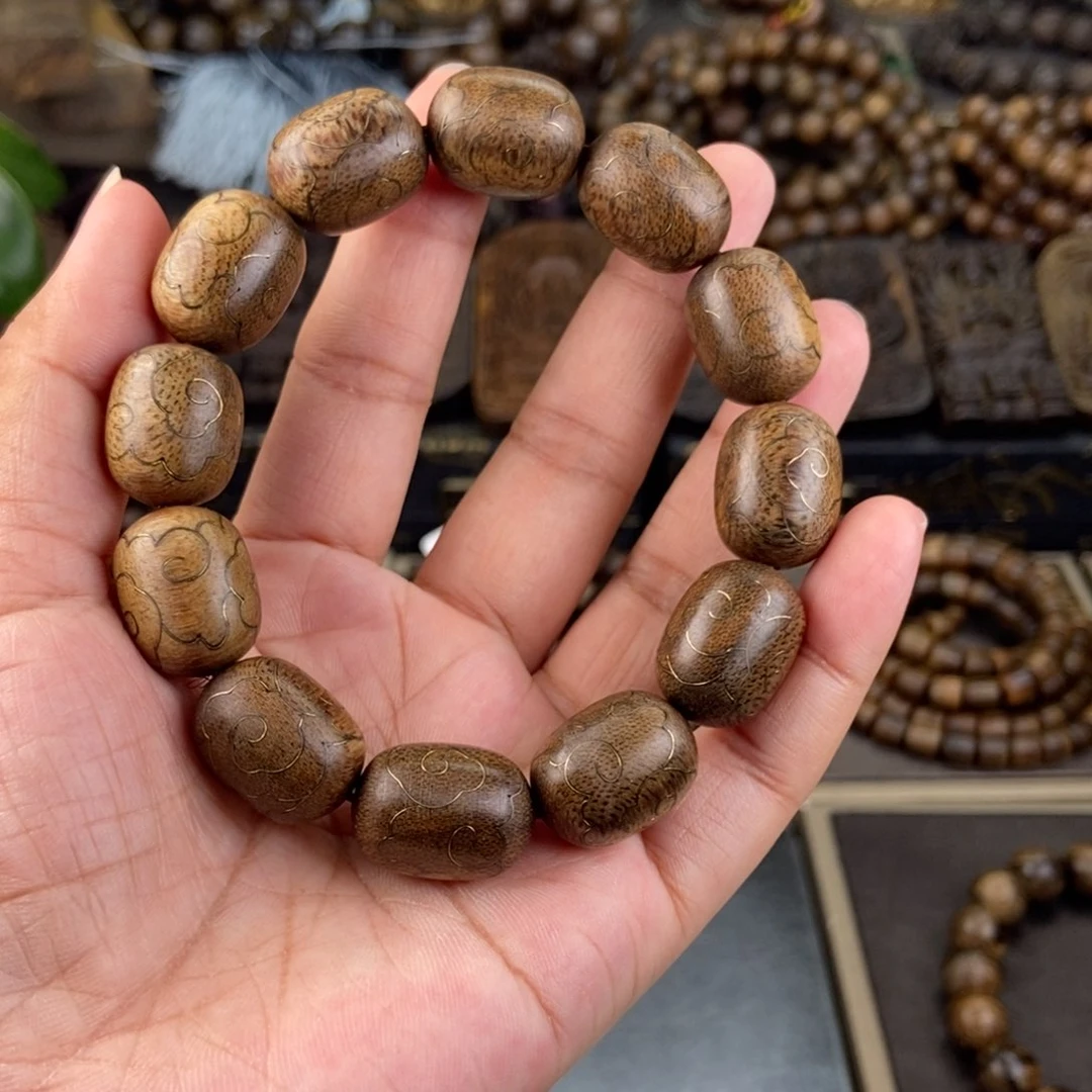 手串沉香江*白越南芽庄白