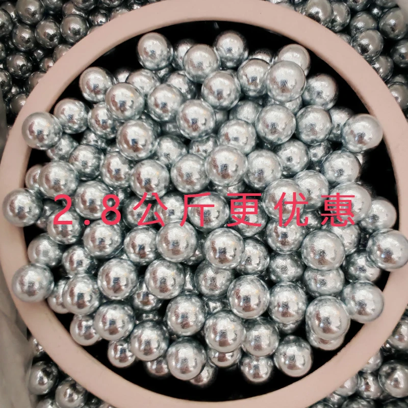 电镀磨砂弹珠钢珠防锈防潮珠子7mm-10mm弹弓钢球批发专用