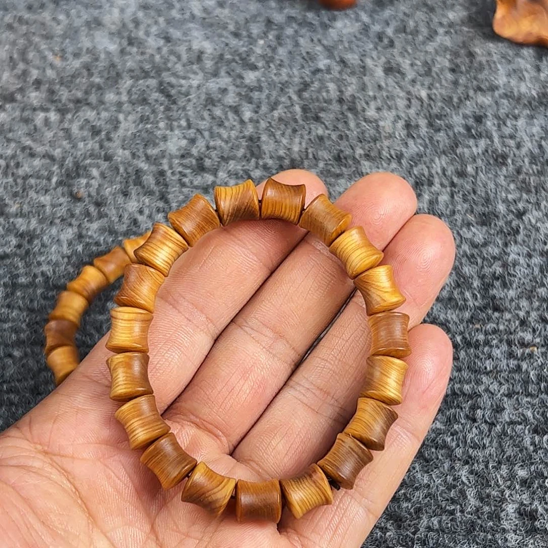 柏木太行崖柏手工竹节珠
