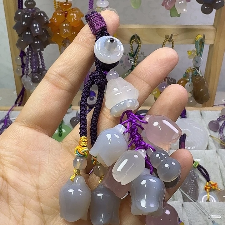钥匙挂件福利款,紫色小多宝