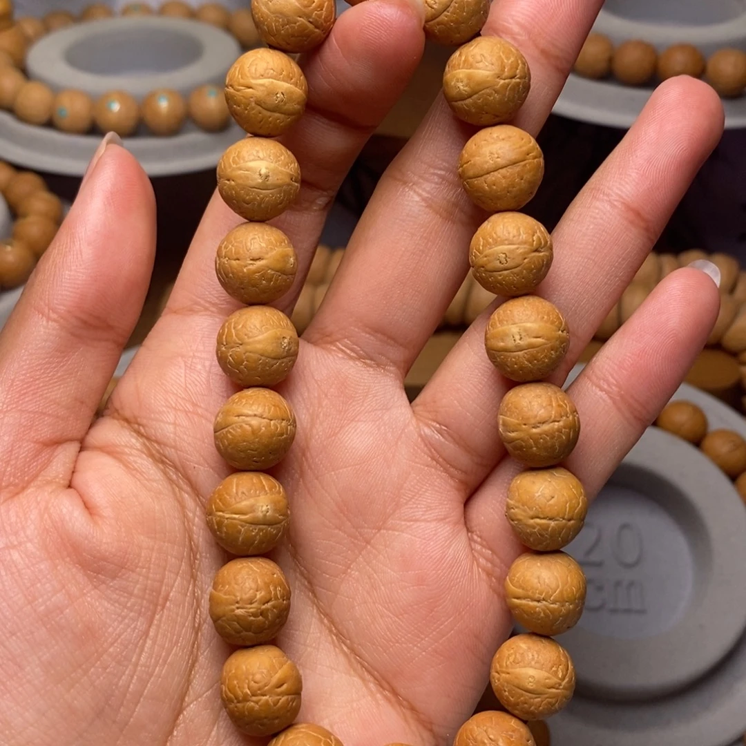 凤眼菩提吊坠手串