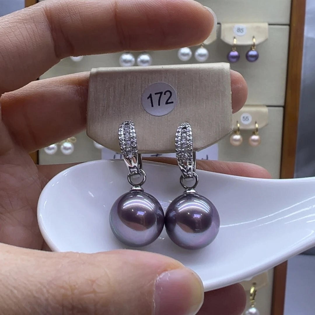 未镶嵌淡水珍珠耳饰