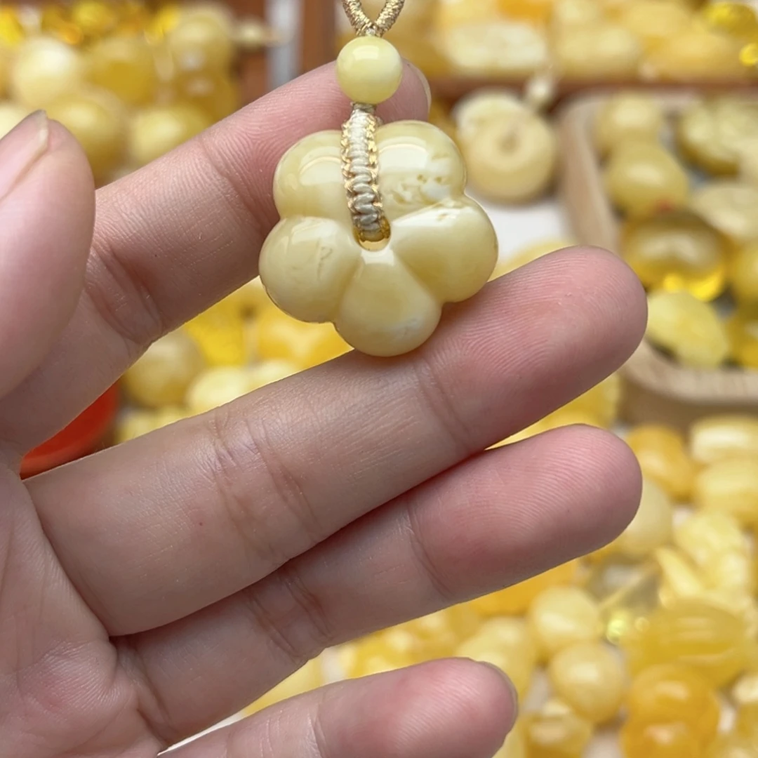 蜜蜡未镶嵌裸石天然