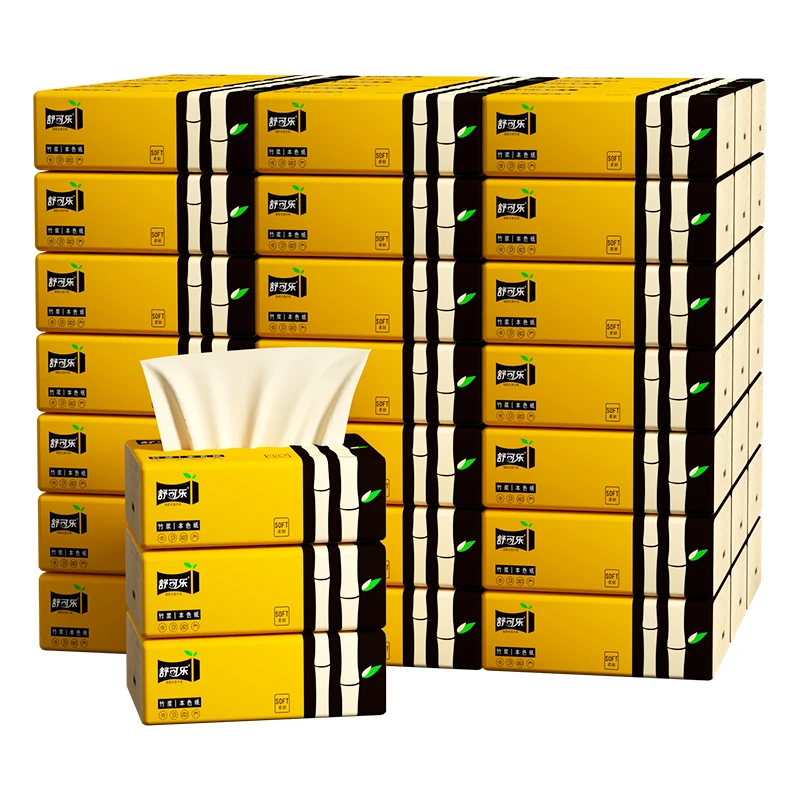 酒店宾馆KTV纸巾抽纸家用批发餐巾纸擦手纸卫生纸抽原木浆