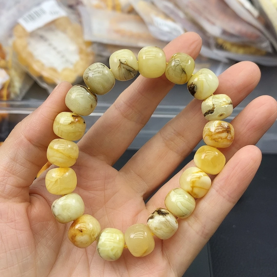 琥珀未镶嵌珠宝奇石