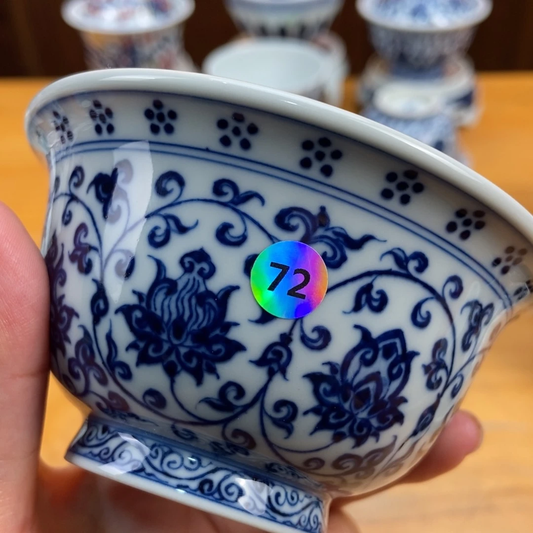 手绘现代茶具非古董