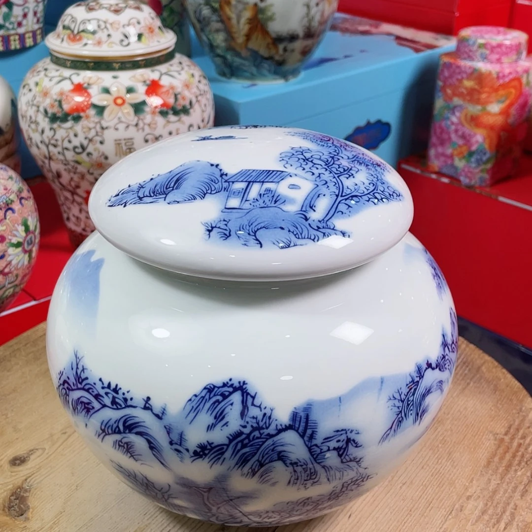 【闪购商品】罐陶瓷茶叶罐密封罐