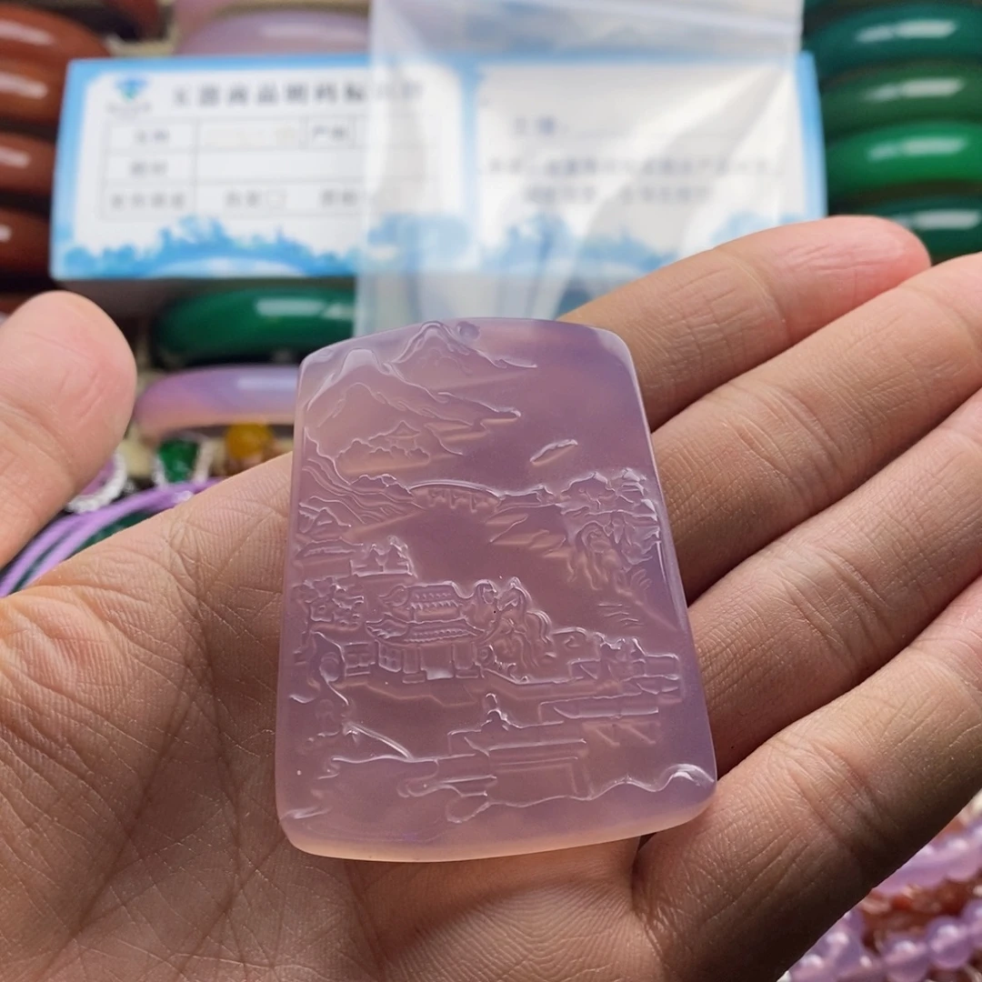 W***煊玛瑙/玉髓未镶嵌颈饰