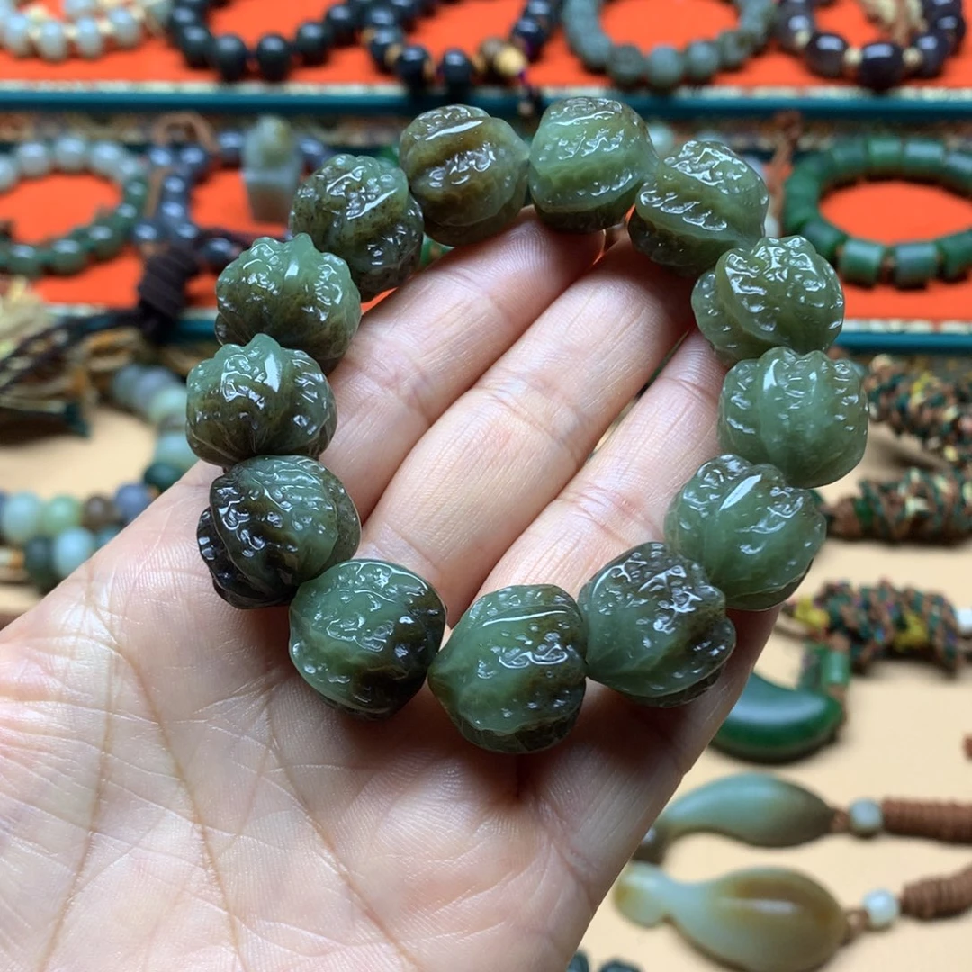 ****️和田玉未镶嵌颈饰