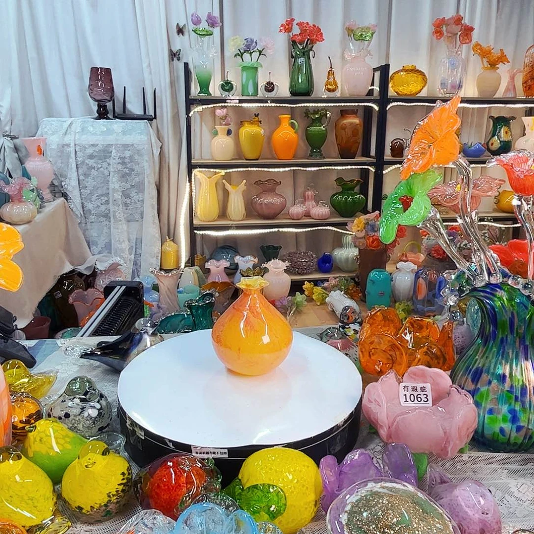 石榴瓶家悦美居琉璃摆件