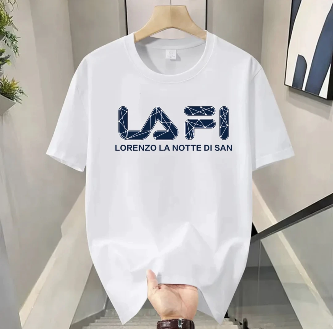 （2025新款）200g印花短袖 打底衫 百搭日常穿搭 男女同款 圆领棉T