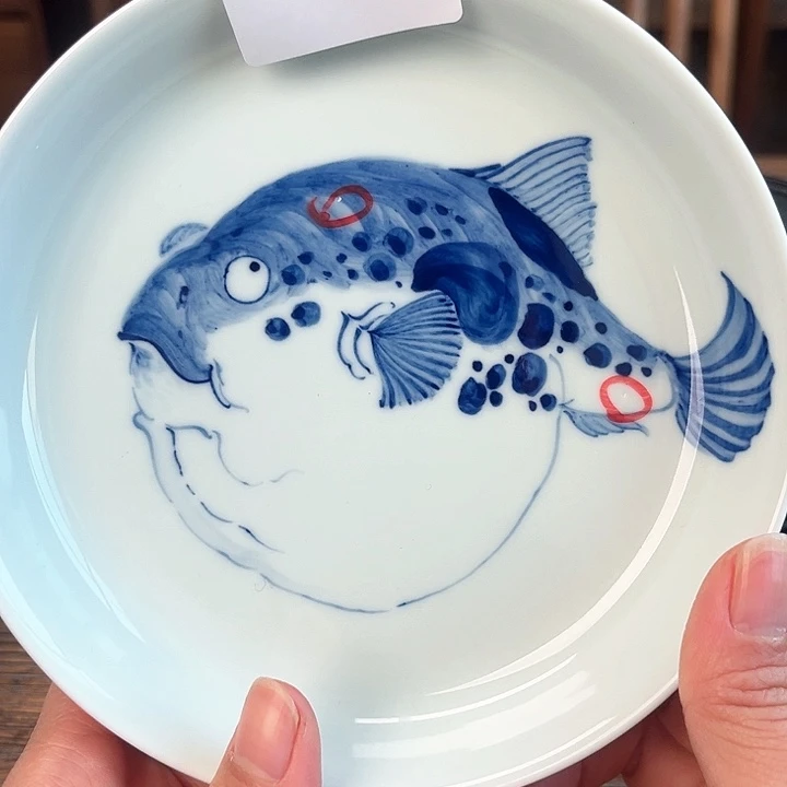 杯躺***年一泓手作322河豚壶承