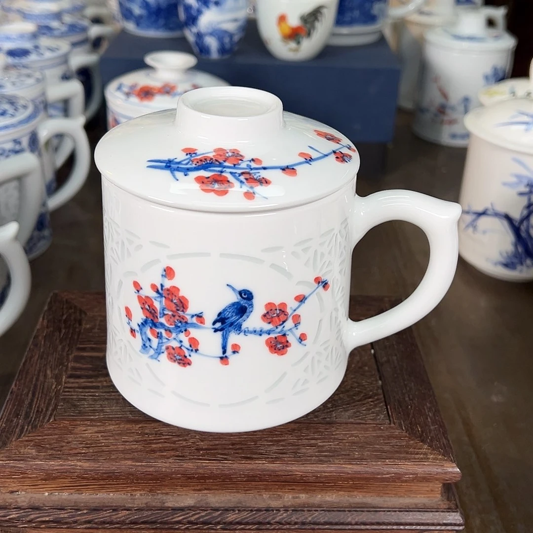 景德镇陶瓷高温陶瓷办公杯