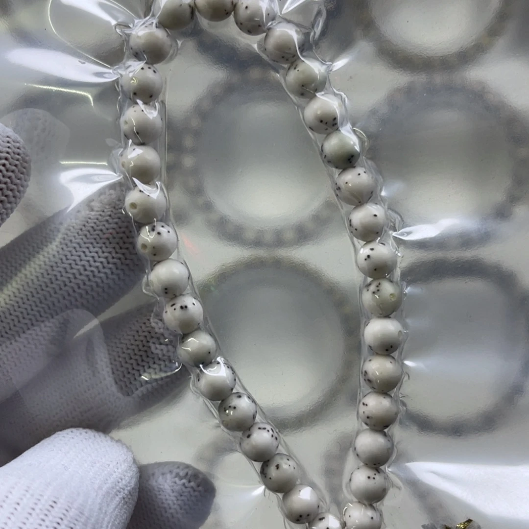 星月菩提手串7m大留白龙蛋