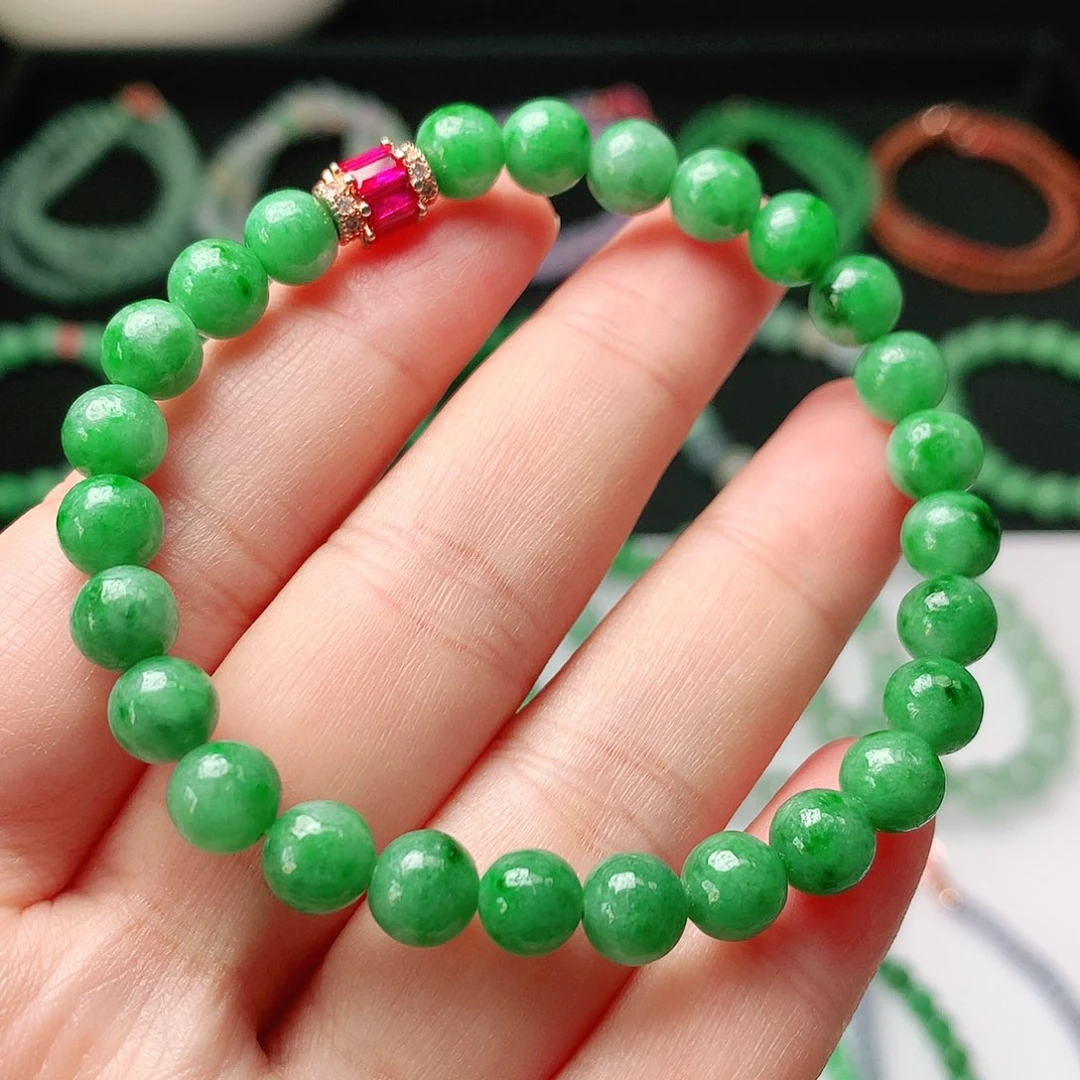 翡翠未镶嵌手链翡翠