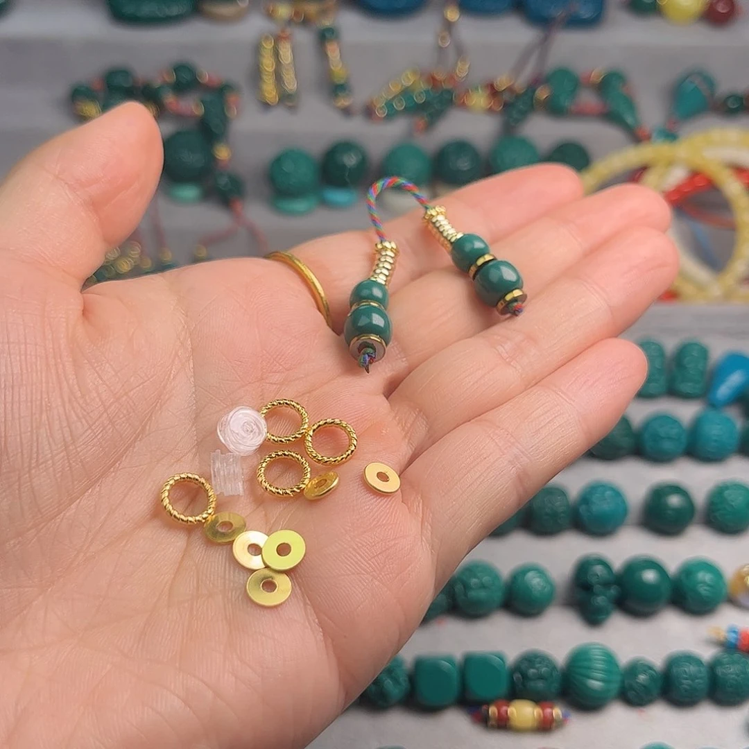 琉璃手工艺品久*?第子珠加隔片