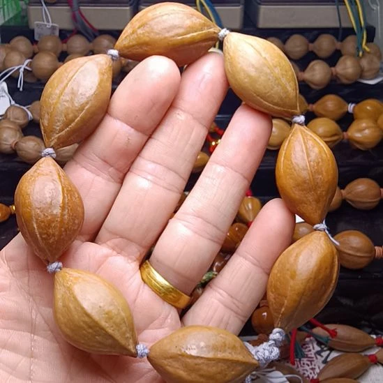 橄榄核手串/手链橄榄核手串三花铁核蒜头料2.1