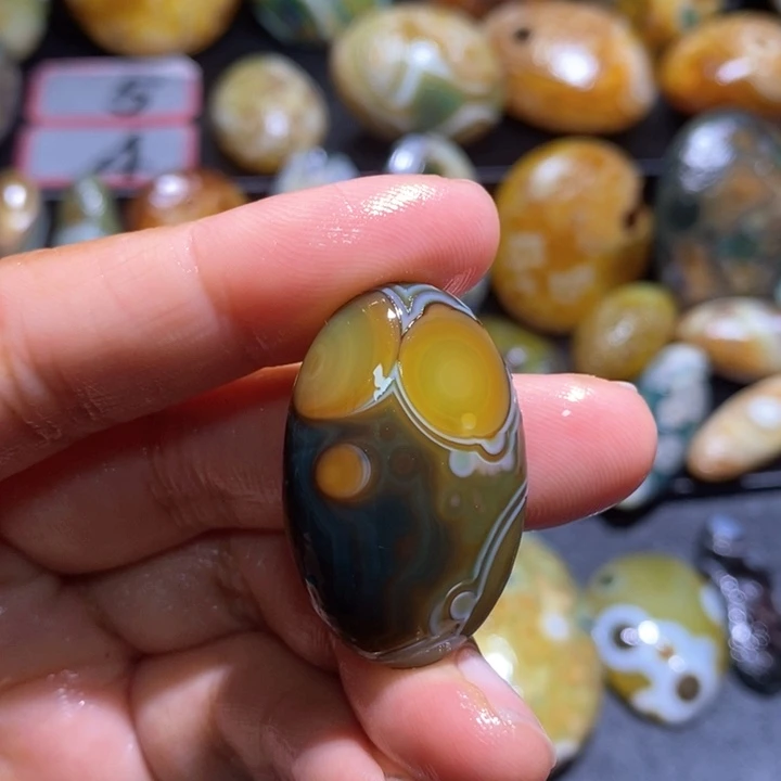 玛瑙/玉髓未镶嵌发饰25