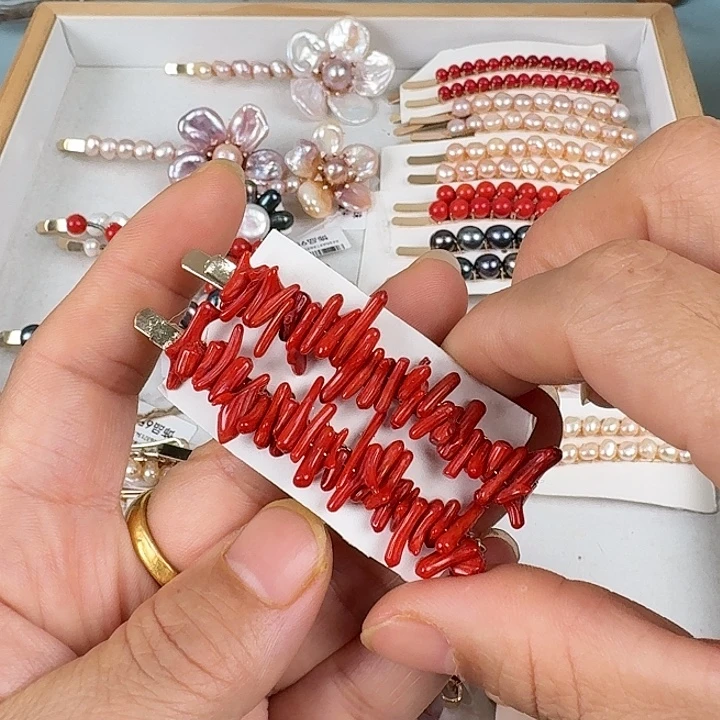 淡水珍珠胸饰未镶嵌