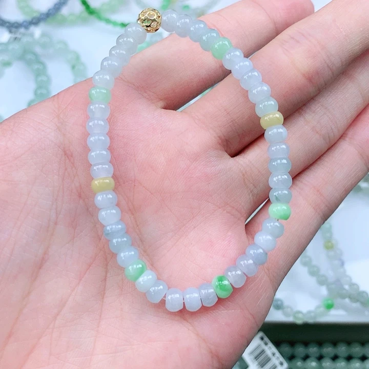 未镶嵌手链翡翠翡翠