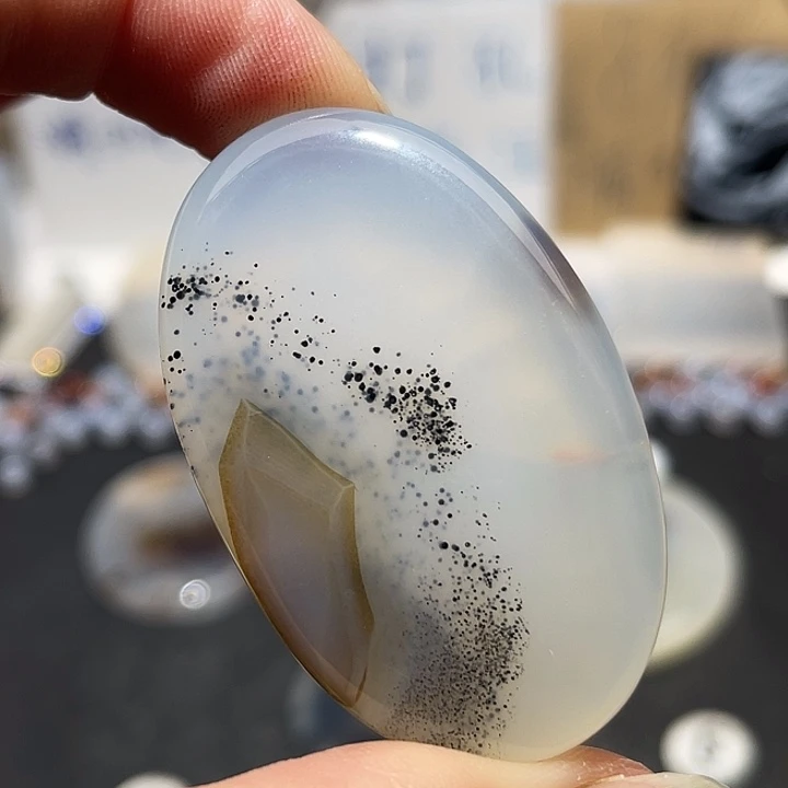 玛瑙/玉髓未镶嵌吊坠(不含链)