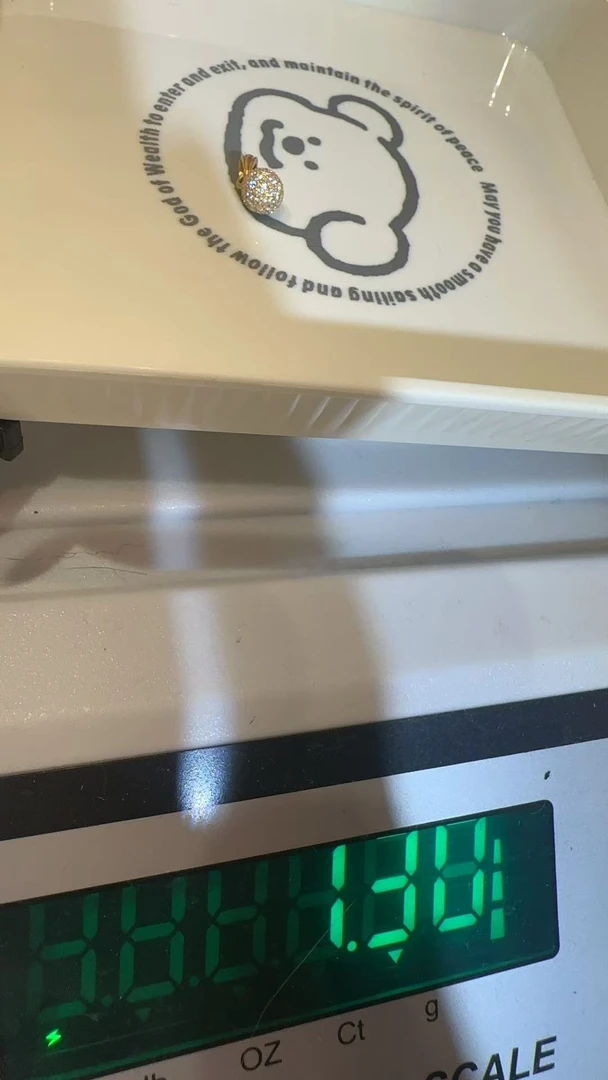 足金精品工艺吊坠