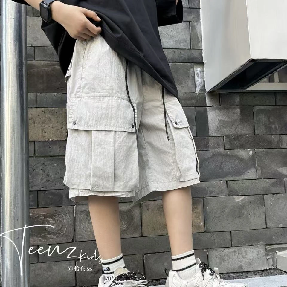 1588童装速干工装短裤