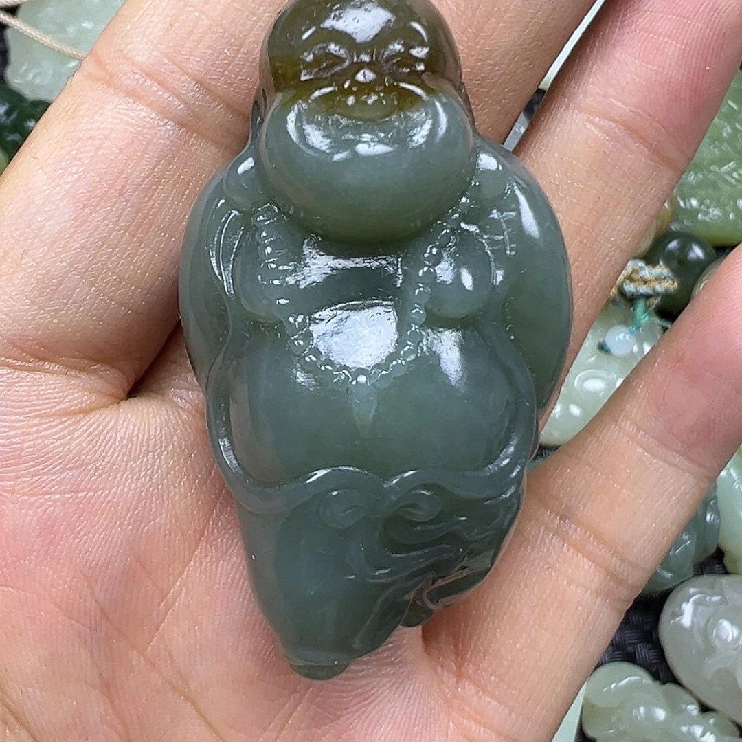 和田玉未镶嵌颈饰微瑕不退不换