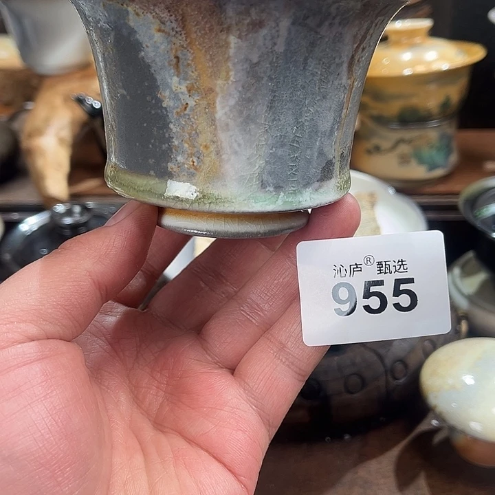 沁庐柴窑古法柴烧全手工茶具