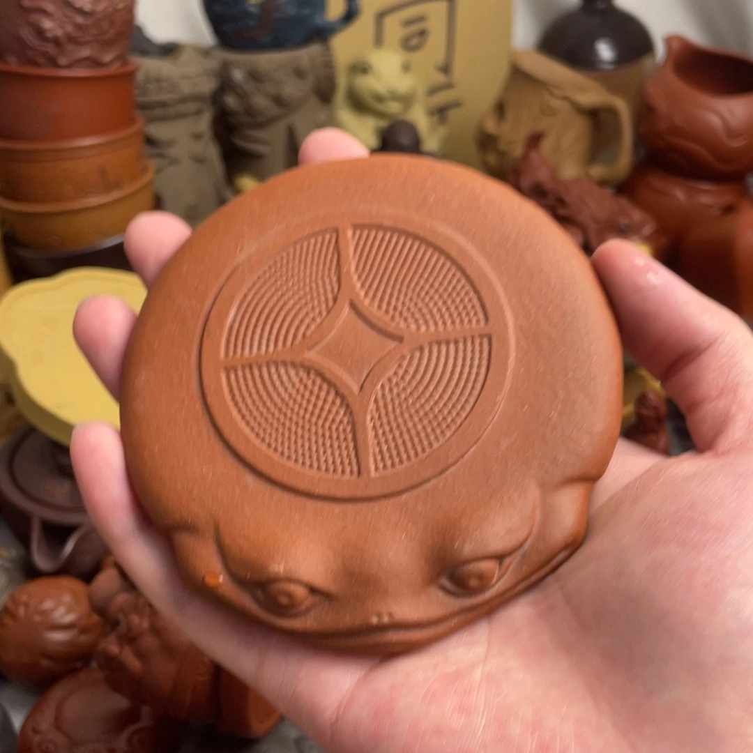 紫砂茶宠紫砂瑕疵