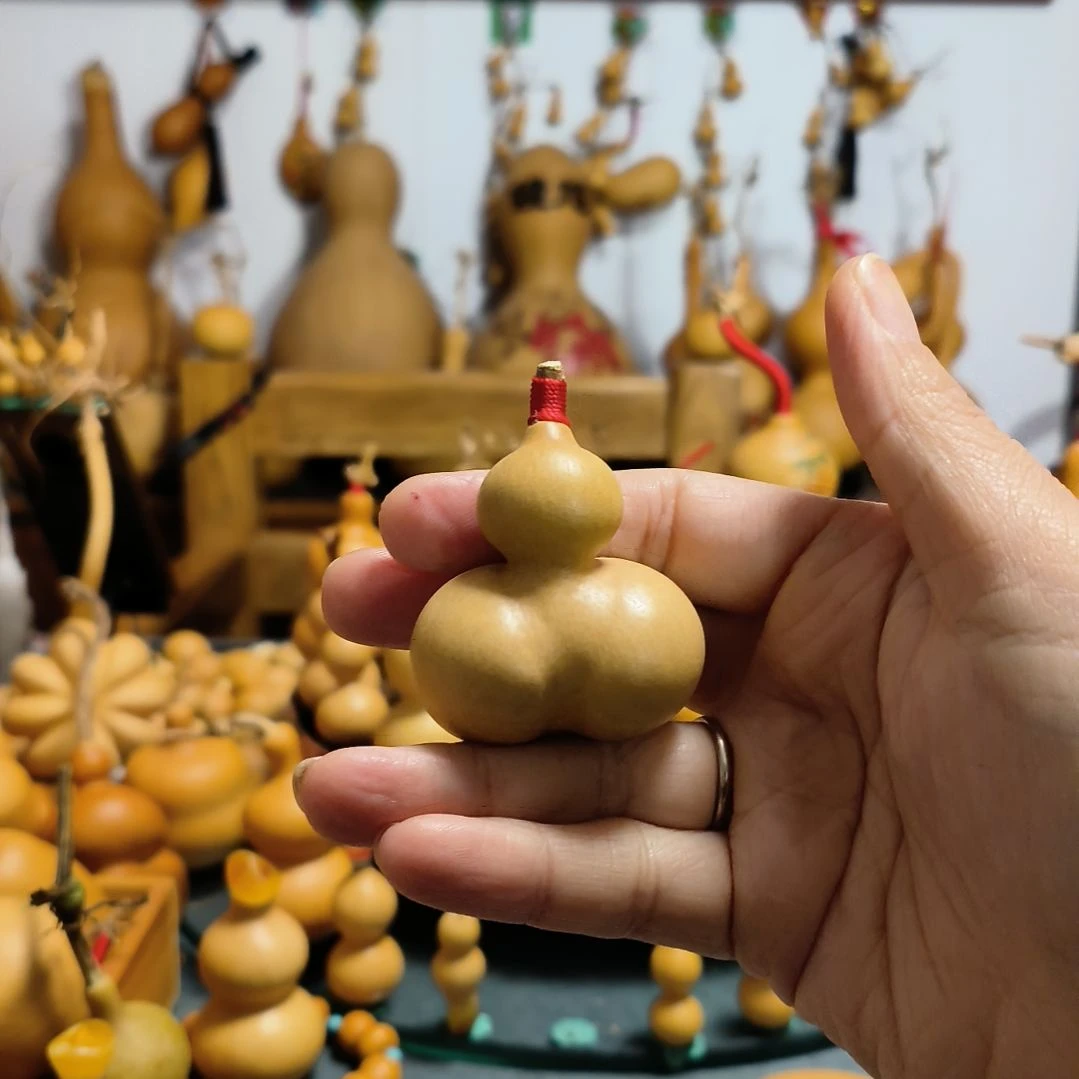 牛***狗葫芦福禄双全手把件