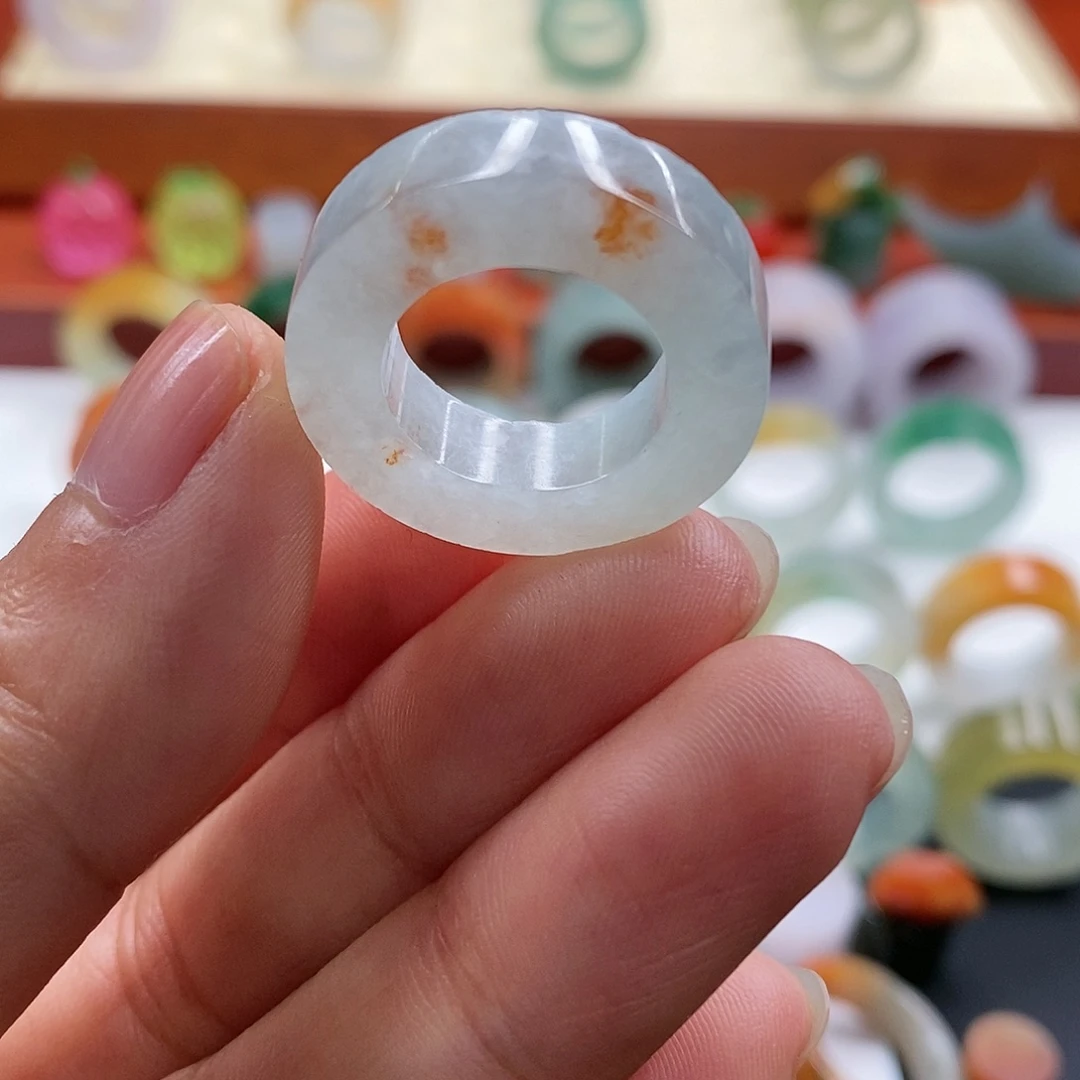 定制翡翠未镶嵌9-15圈口