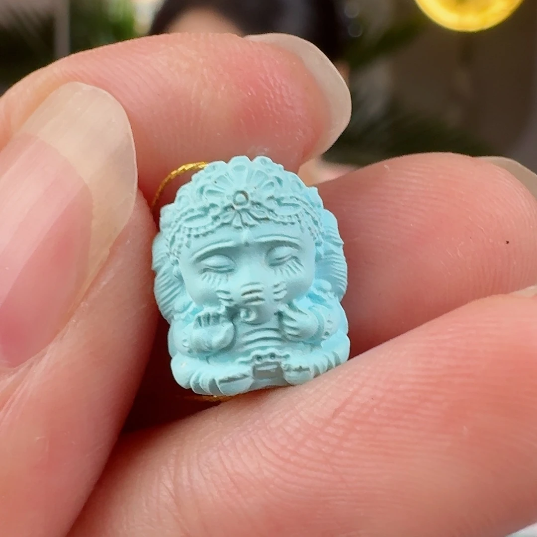 绿松石珠宝奇石未镶嵌