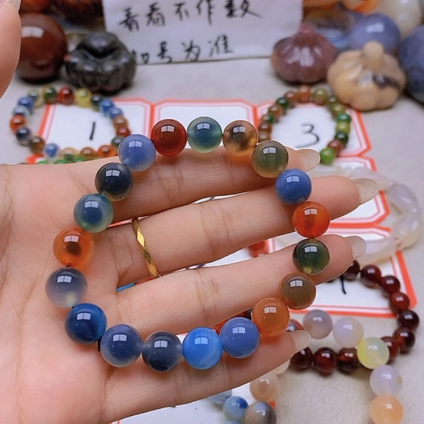 【闪购商品】未镶嵌玛瑙/玉髓珠宝半成品影**