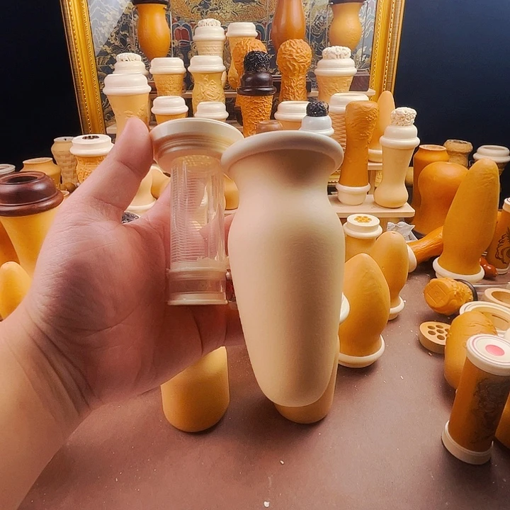 蝈蝈葫芦，套竹蛉内胆，两用款，密胺口七眼