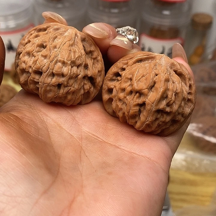 吊坠文玩核桃磨盘41