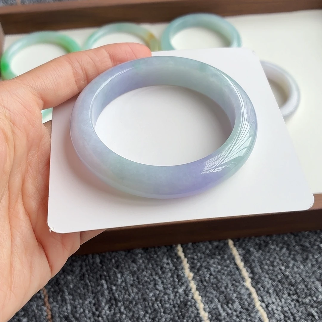 未镶嵌手镯翡翠正圈57.5