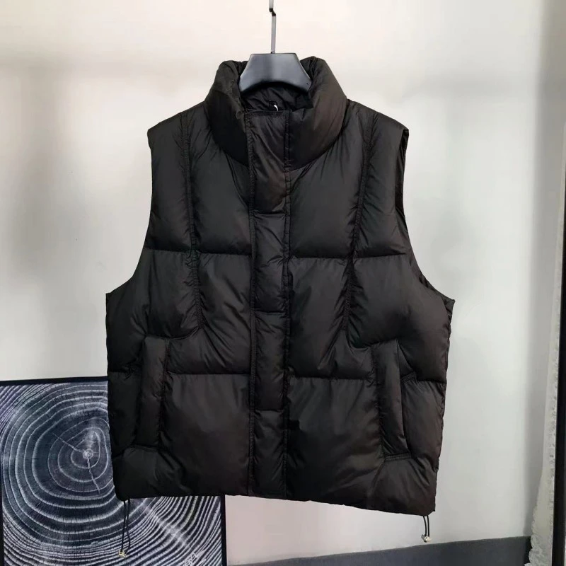 2025冬季男士坎肩羽绒马甲外套加厚保暖背心痞帅休闲百搭青年外套