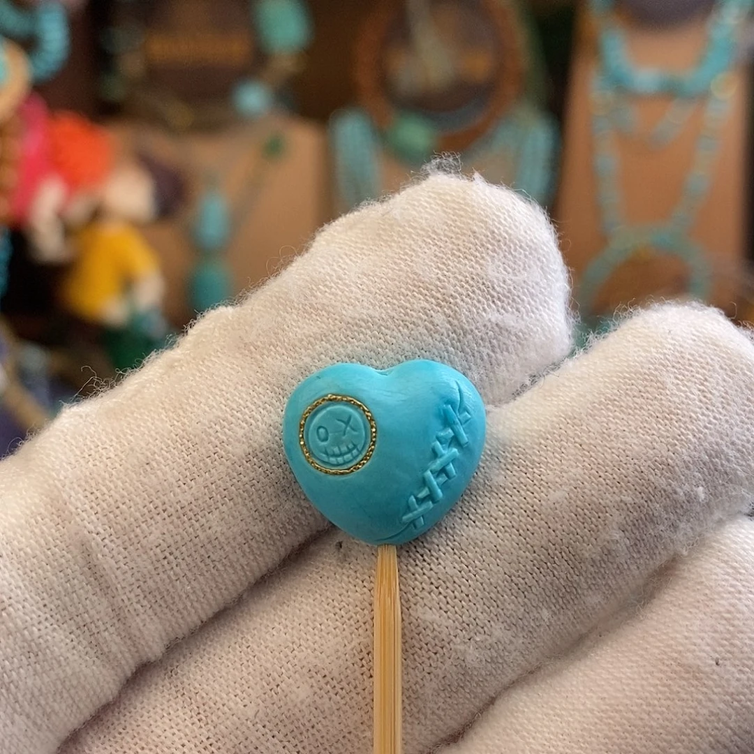 绿松石未镶嵌配饰