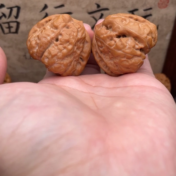 把件文玩核桃40蛤蟆头