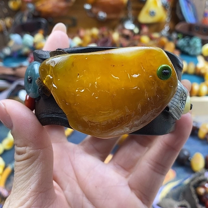 无***谓蜜蜡未镶嵌手镯手镯