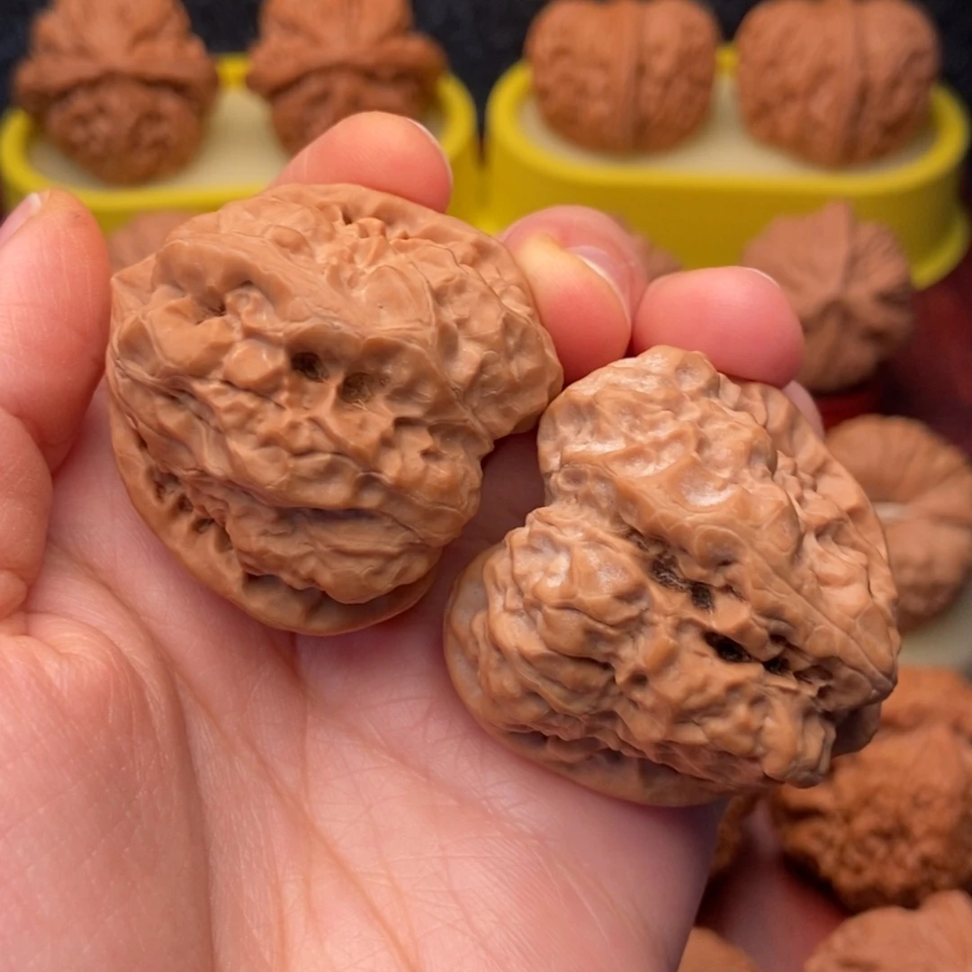 把件文玩核桃40延庆蛤蟆头……