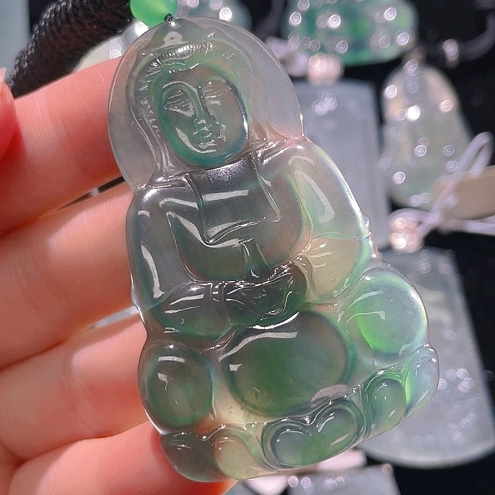 翡翠颈饰未镶嵌4，