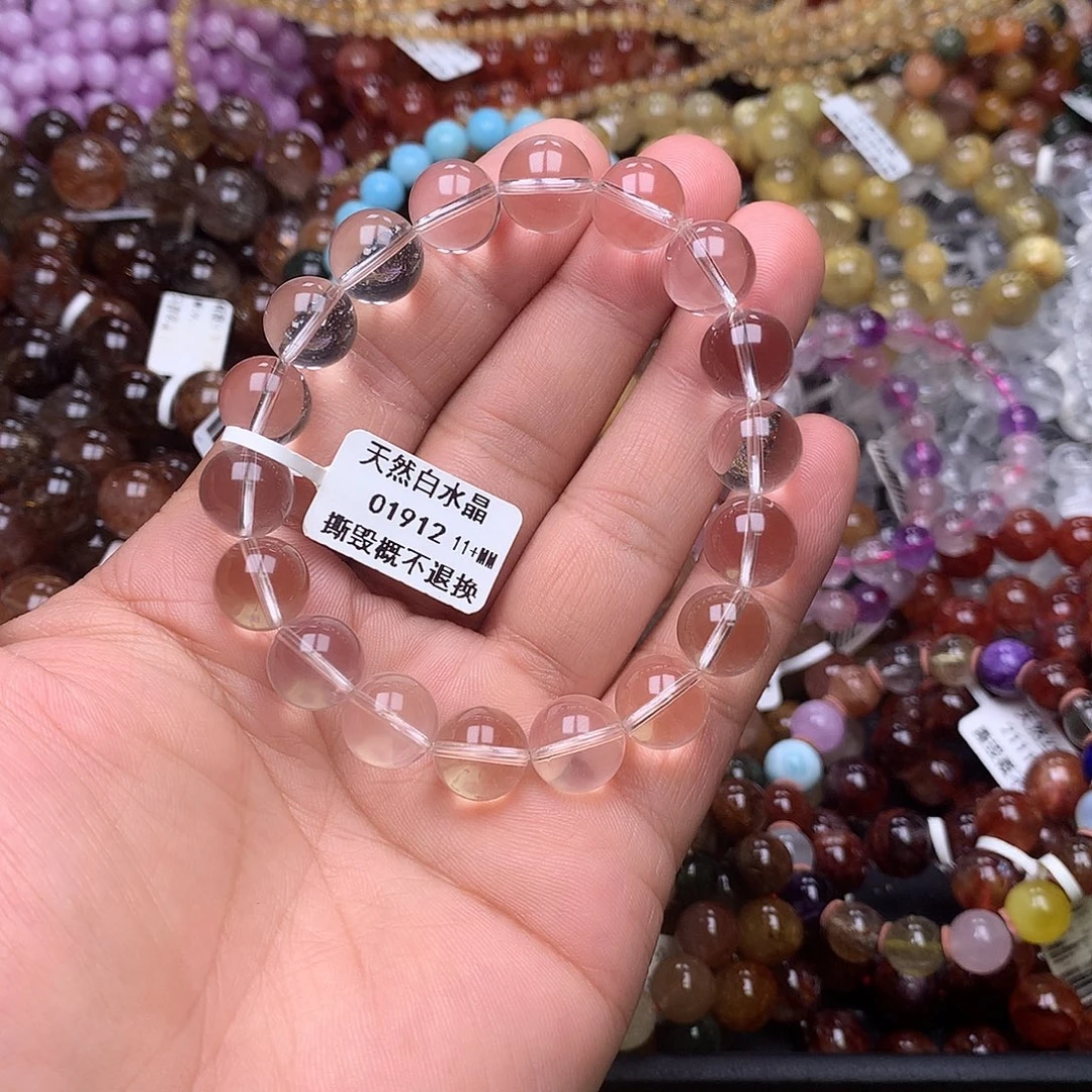 水晶手链未镶嵌，，