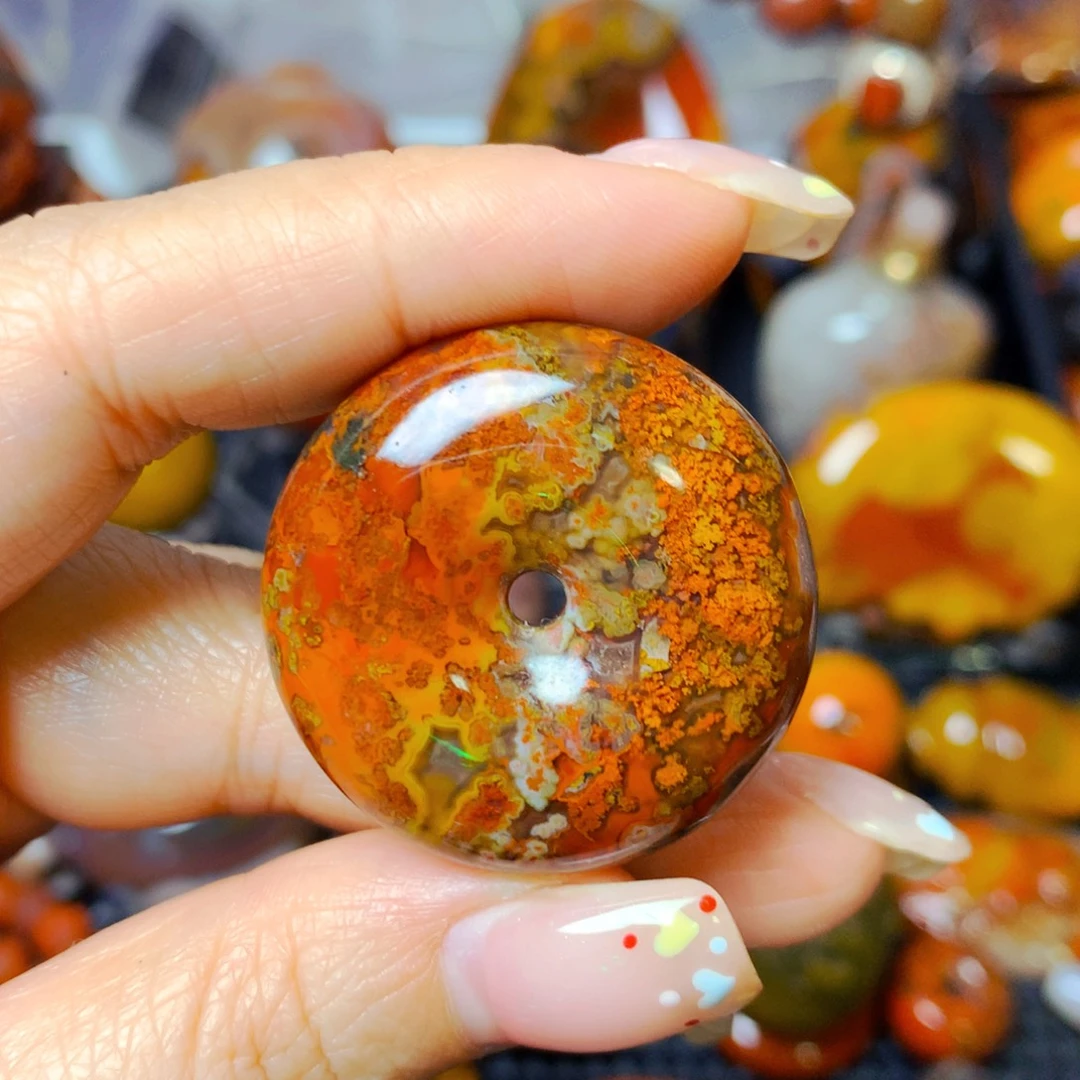 玛瑙/玉髓未镶嵌战国红玛瑙