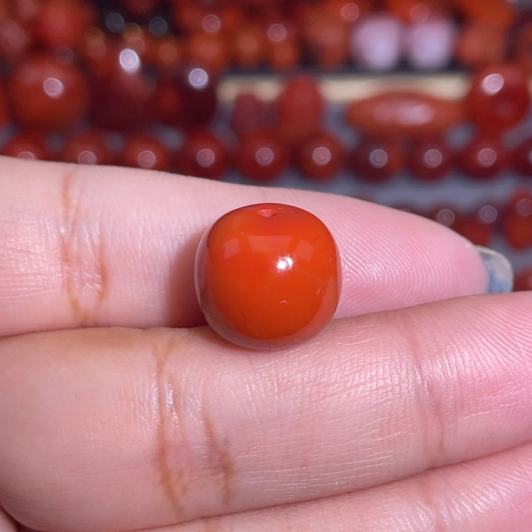 南红玛瑙未镶嵌瓦西老型卡14×12.6