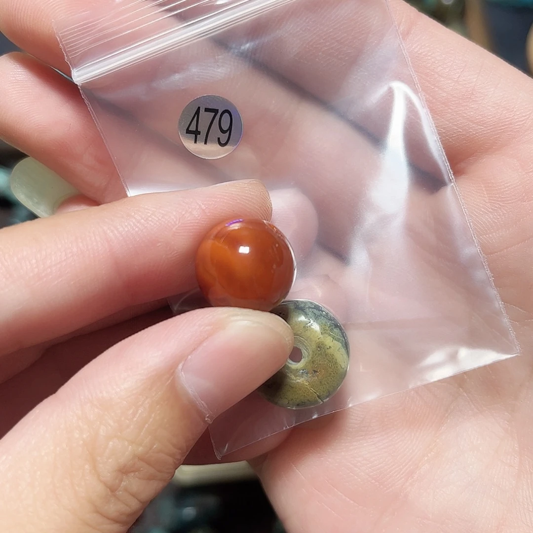 桥****未镶嵌圆珠桶珠老型手串！！玛瑙/玉髓