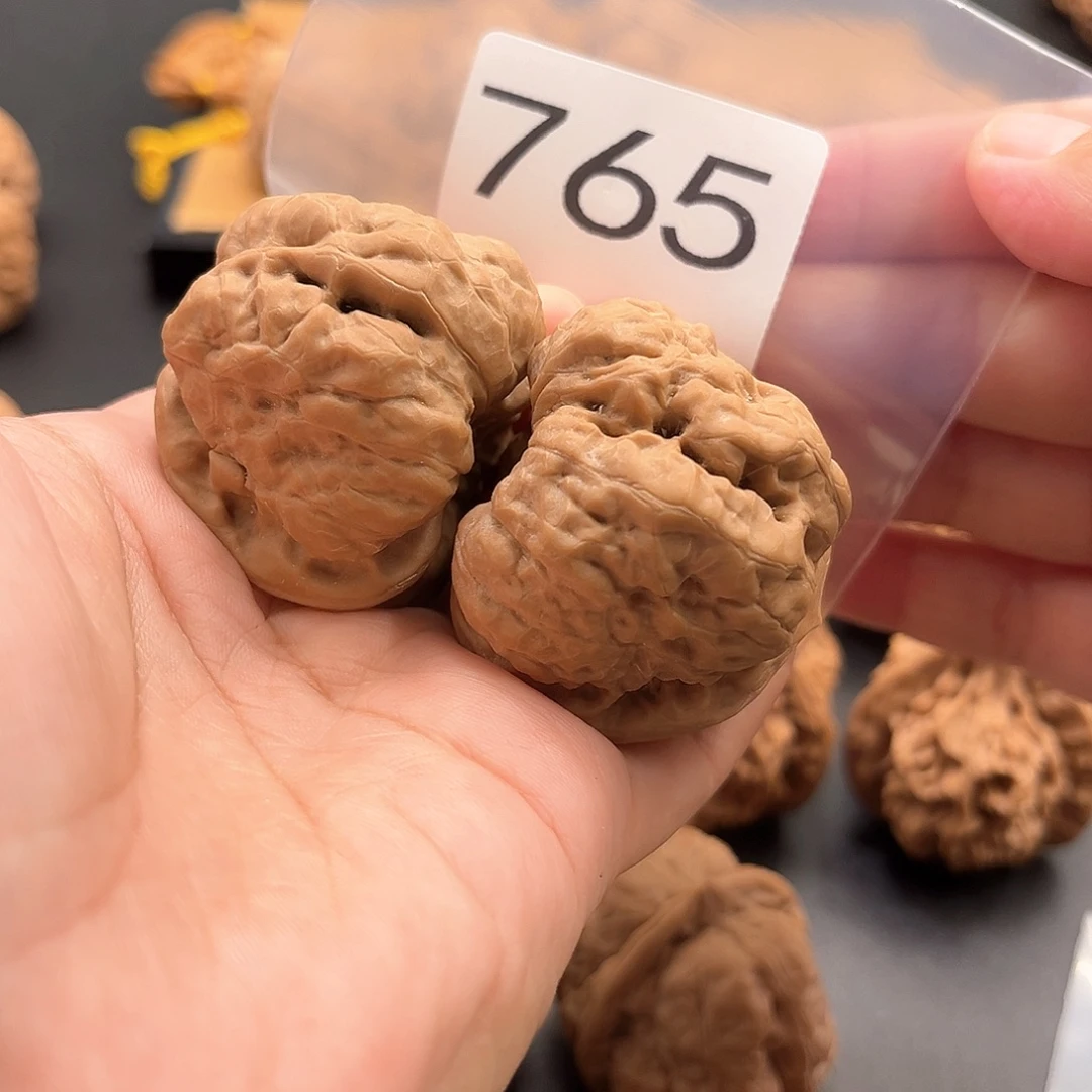 满****把件文玩核桃蛙蛙精品43肚45