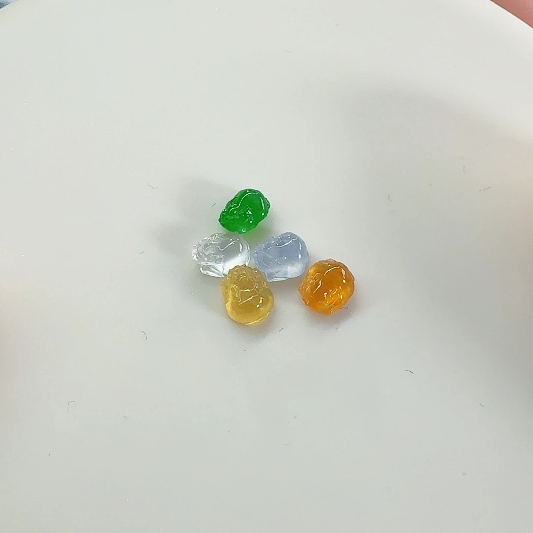 翡翠颈饰未镶嵌金蟾